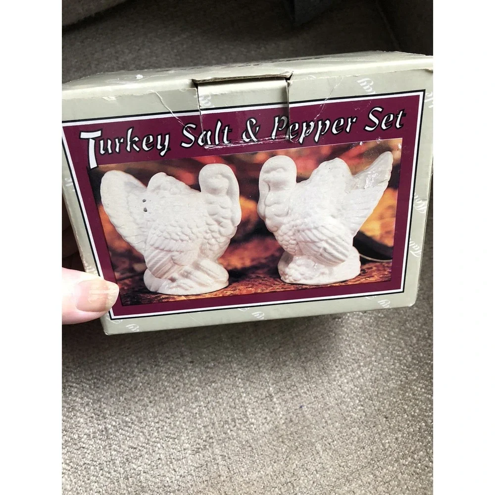 Turkey Salt And Pepper Shakers 1995 Westwood Fall